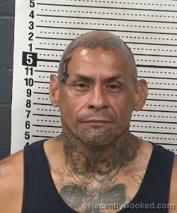 Mugshot of Orlando Ray Roman booked in Dona Ana County, New Mexico on September 9, 2026