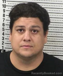 Mugshot of Joseph Daniel Boone Ortega booked in Dona Ana County, New Mexico on September 10, 2026