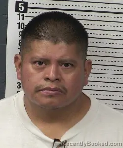 Mugshot of Alvaro Chogolan-Lopez booked in Dona Ana County, New Mexico on September 10, 2026