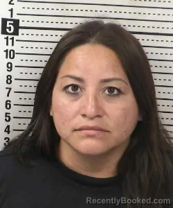 Mugshot of Diana A Sanchez Macias booked in Dona Ana County, New Mexico on September 10, 2026
