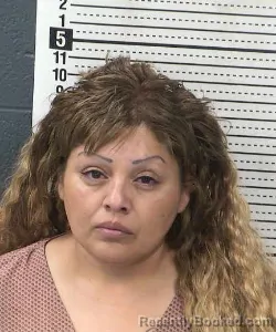 Mugshot of Paula Ortiz booked in Dona Ana County, New Mexico on September 10, 2026