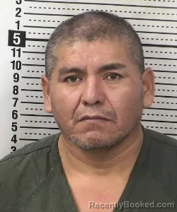 Mugshot of Sabino Cristobal-Estrada booked in Dona Ana County, New Mexico on September 11, 2026