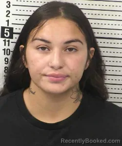 Mugshot of Angel Nevaeh Triste booked in Dona Ana County, New Mexico on September 11, 2026