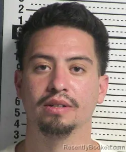 Mugshot of Brandon Zachary Reyes booked in Dona Ana County, New Mexico on September 12, 2026