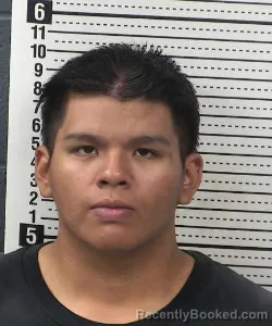 Mugshot of Misael Garcia Lagunas booked in Dona Ana County, New Mexico on September 13, 2026
