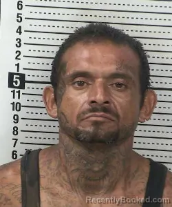 Mugshot of David Meza booked in Dona Ana County, New Mexico on September 14, 2026