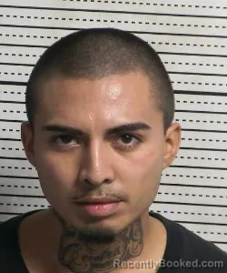 Mugshot of Dayan Alcantar booked in Dona Ana County, New Mexico on September 16, 2026