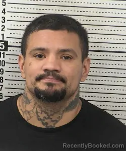 Mugshot of Julian P Garcia booked in Dona Ana County, New Mexico on September 16, 2026