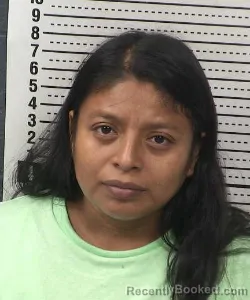 Mugshot of Rebeca Gutierrez-Mauricio booked in Dona Ana County, New Mexico on September 24, 2026