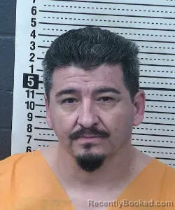 Mugshot of Joseph Fabian Sandoval booked in Dona Ana County, New Mexico on September 25, 2026