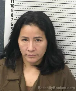 Mugshot of Rosa Delgado-Rocano booked in Dona Ana County, New Mexico on September 25, 2026