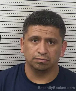 Mugshot of Miguel Ferreira-Garcia booked in Dona Ana County, New Mexico on September 25, 2026