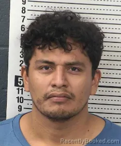 Mugshot of Christian Galvez-Cortez booked in Dona Ana County, New Mexico on September 25, 2026