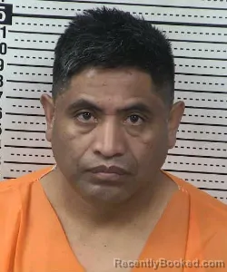 Mugshot of Edgar Vicente-Vicente booked in Dona Ana County, New Mexico on September 25, 2026