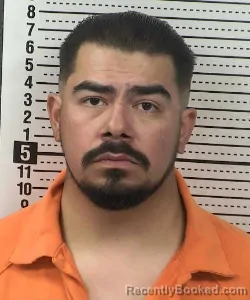 Mugshot of Michael Rodriguez booked in Dona Ana County, New Mexico on October 2, 2026