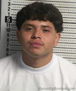 Mugshot of Justin Guzman booked in Dona Ana County, New Mexico on October 2, 2026