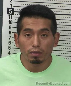 Mugshot of Fabian Vimos-Bocon booked in Dona Ana County, New Mexico on October 5, 2026