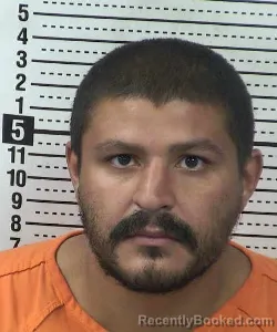Mugshot of John Jesus Chavez booked in Dona Ana County, New Mexico on October 5, 2026