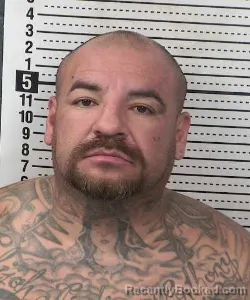 Mugshot of Anthony Ray Holguin booked in Dona Ana County, New Mexico on October 5, 2026