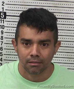 Mugshot of Nixon Bobadilla-Lemus booked in Dona Ana County, New Mexico on October 23, 2026
