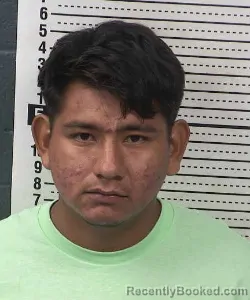 Mugshot of Luis Jimenez-Bohorquez booked in Dona Ana County, New Mexico on October 23, 2026