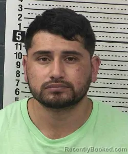 Mugshot of Ronaldo Ortiz-Guerrero booked in Dona Ana County, New Mexico on October 26, 2026