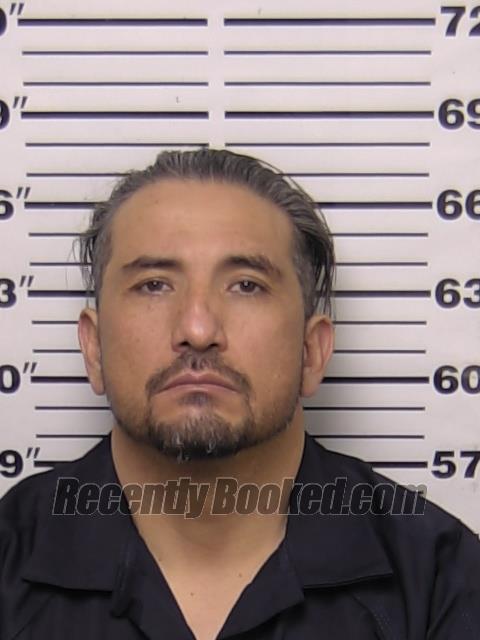 Booking photo from Eddy County, New Mexico