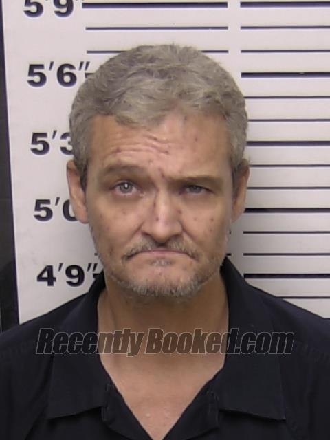 Booking photo from Eddy County, New Mexico