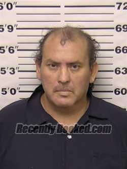 Booking photo from Eddy County, New Mexico