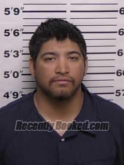 Booking photo from Eddy County, New Mexico