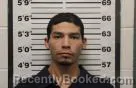 Mugshot of Diego Angel Ybanez booked in Eddy County, New Mexico on August 15, 2026