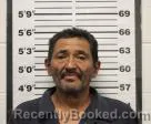 Booking photo from Eddy County, New Mexico