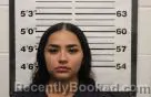 Mugshot of HEAVEN A CASTORENA booked in Eddy County, New Mexico on July 16, 2026