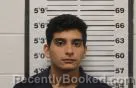 Mugshot of Ithamar Uzziel Regalado booked in Eddy County, New Mexico on August 16, 2026