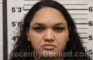 Mugshot of JEZARAE NICHOLE MORENO booked in Eddy County, New Mexico on August 4, 2026