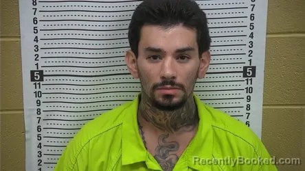 Mugshot of ANTHONY J GONZALEZ booked in Grant County, New Mexico on April 21, 2026