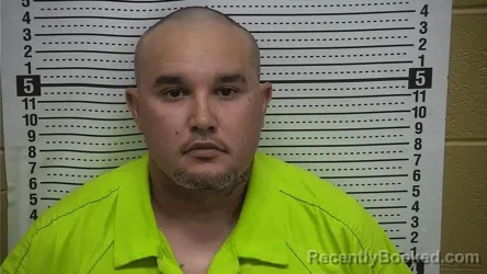 Mugshot of Avel P. Rios booked in Grant County, New Mexico on August 17, 2026