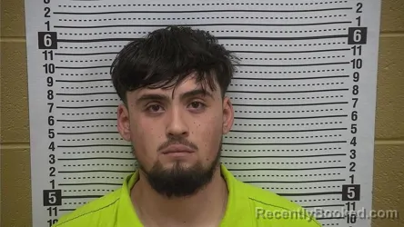 Booking photo from Grant County, New Mexico