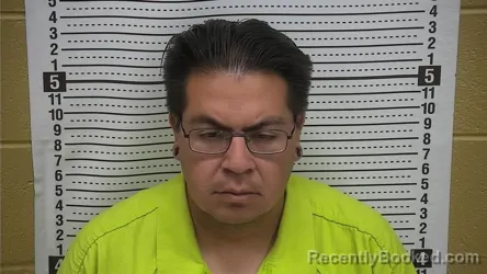 Mugshot of ARMANDO THOMAS SIMPSON booked in Grant County, New Mexico on April 28, 2026