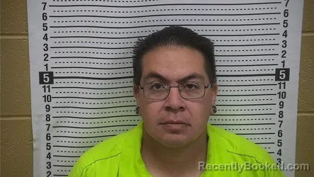 Mugshot of Armando Thomas Simpson booked in Grant County, New Mexico on August 31, 2026