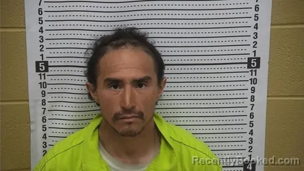 Mugshot of Armando Valencia booked in Grant County, New Mexico on April 23, 2026