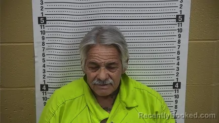 Mugshot of Anthony Villines booked in Grant County, New Mexico on August 22, 2026