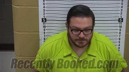 Booking photo from Grant County, New Mexico