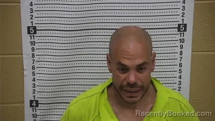 Booking photo from Grant County, New Mexico