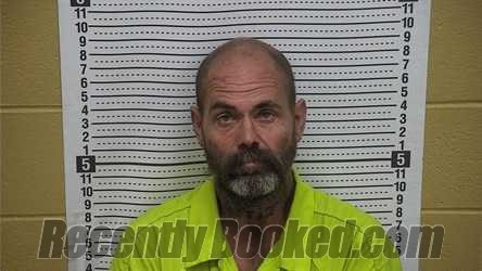 Booking photo from Grant County, New Mexico