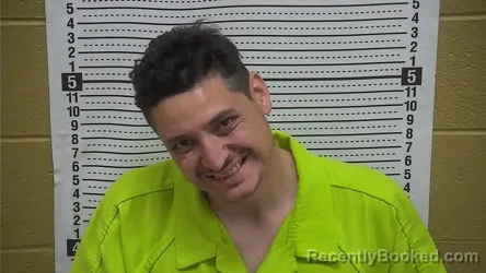 Booking photo from Grant County, New Mexico