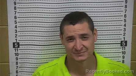 Mugshot of Christian D Ortiz booked in Grant County, New Mexico on September 1, 2026