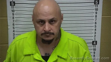 Mugshot of Chirstopher Palomarez booked in Grant County, New Mexico on October 3, 2026