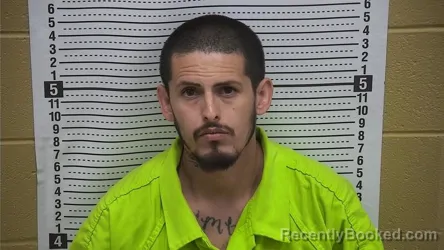 Mugshot of DAVID ADAM CASTILLO booked in Grant County, New Mexico on April 21, 2026