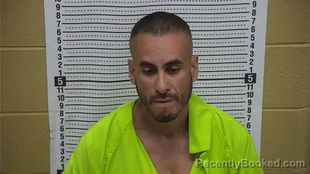 Mugshot of DANIEL MARQUEZ booked in Grant County, New Mexico on June 18, 2026